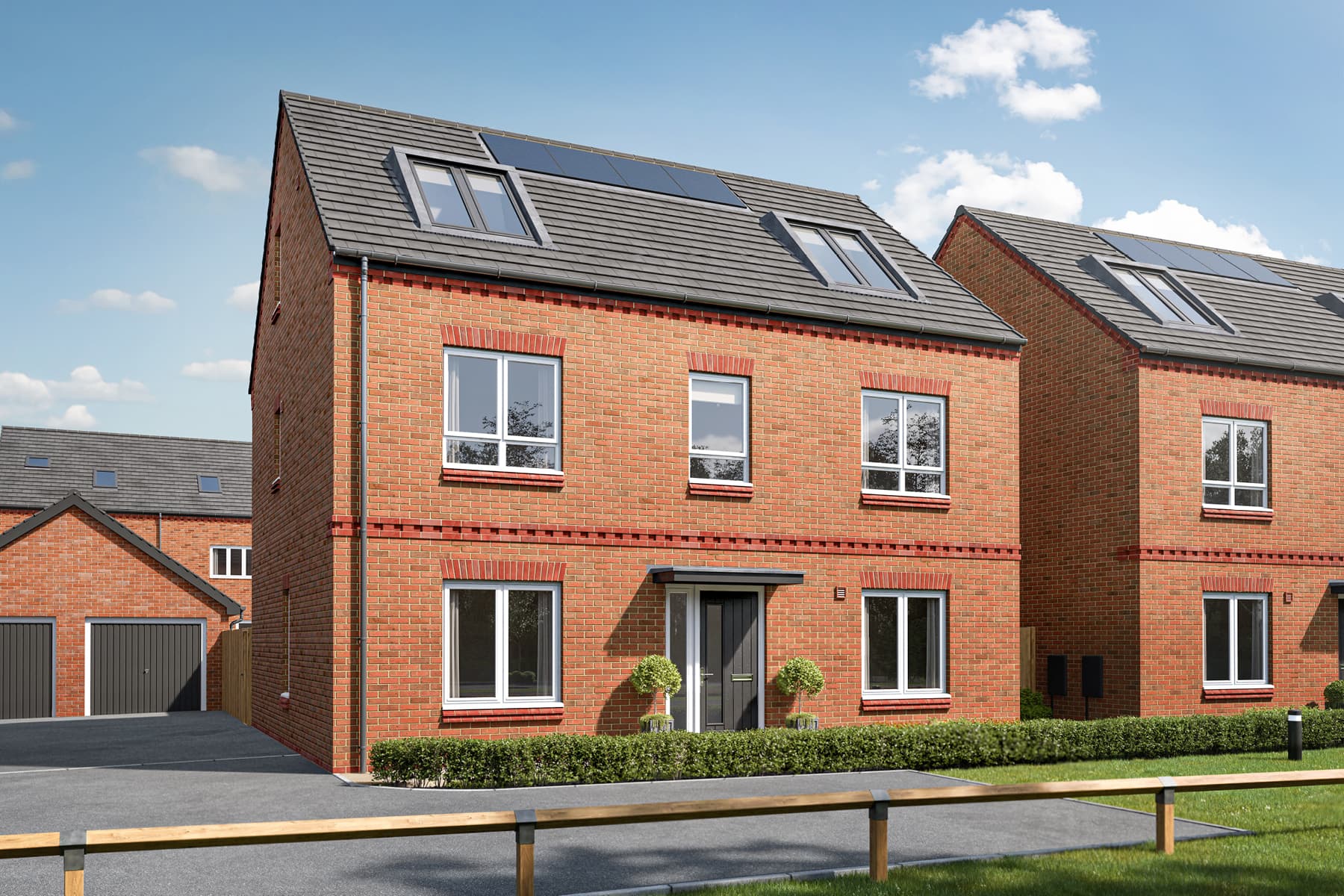 5 bedroom detached with single detached garage - Image 1
