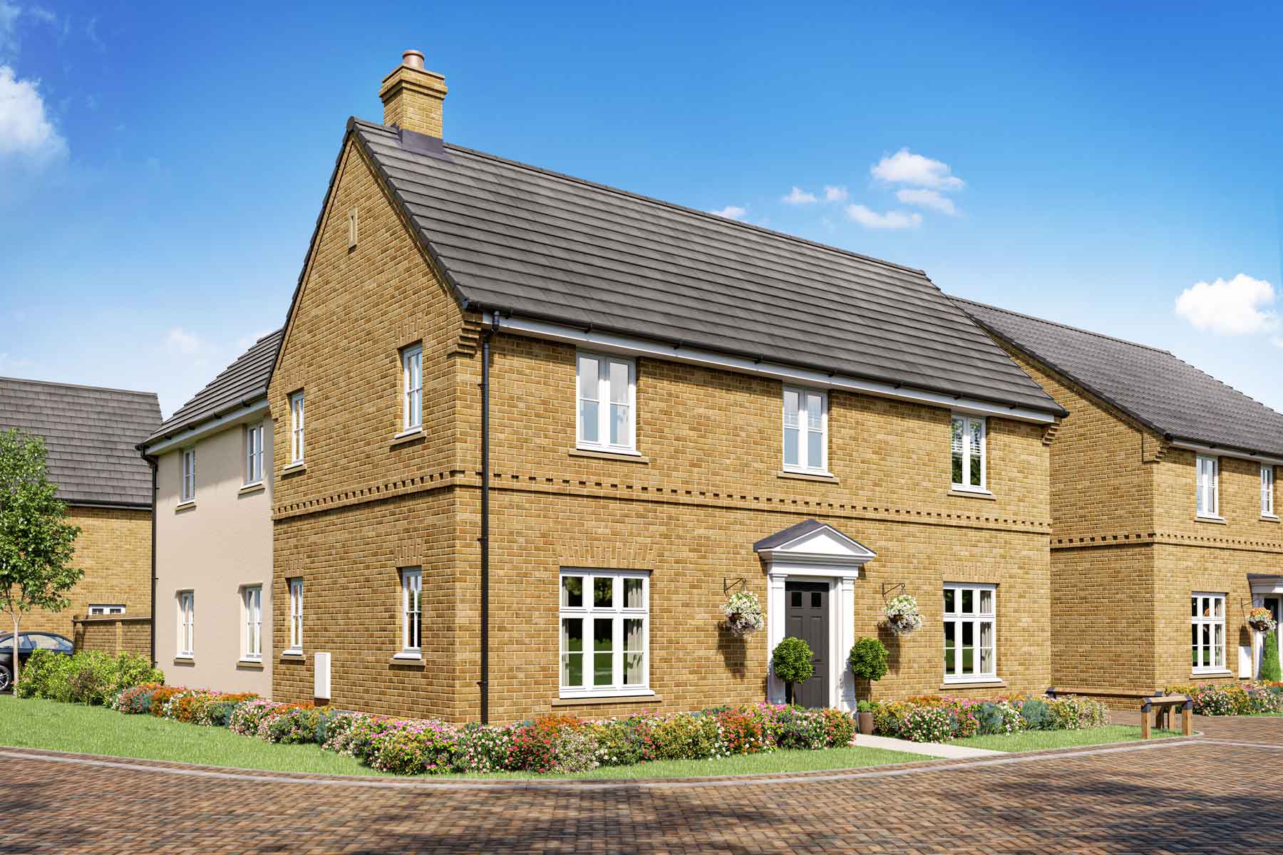 4 bedroom detached with garage and parking - Image 1