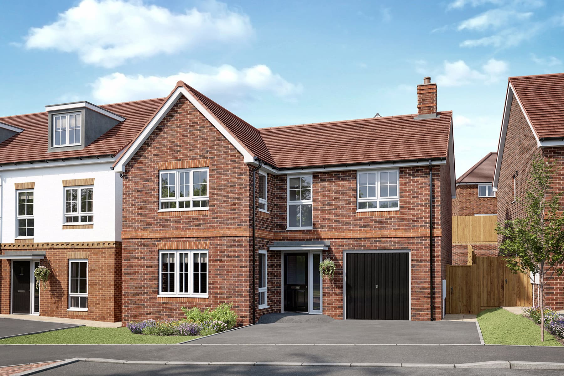 4 bedroom detached with south-east facing garden - Image 1
