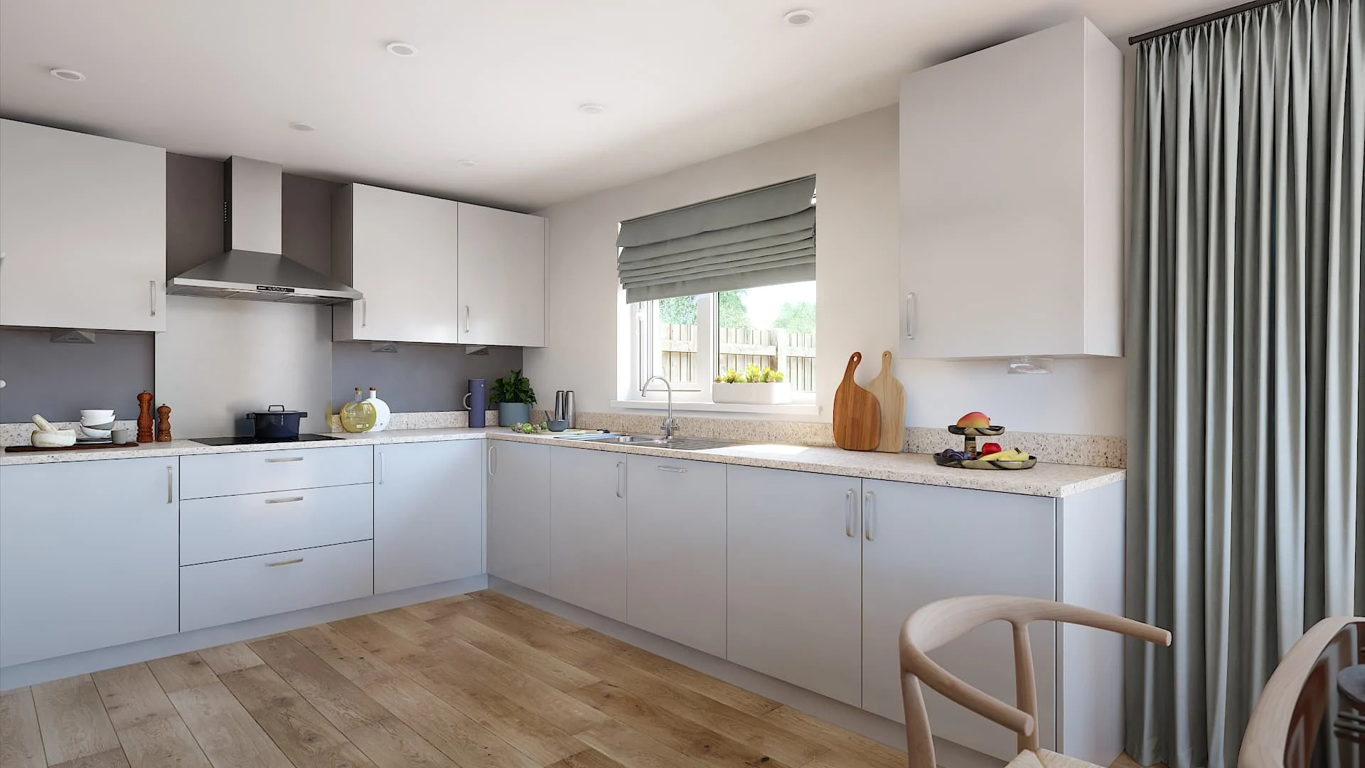 4 bedroom detached with upgraded kitchen - Image 1