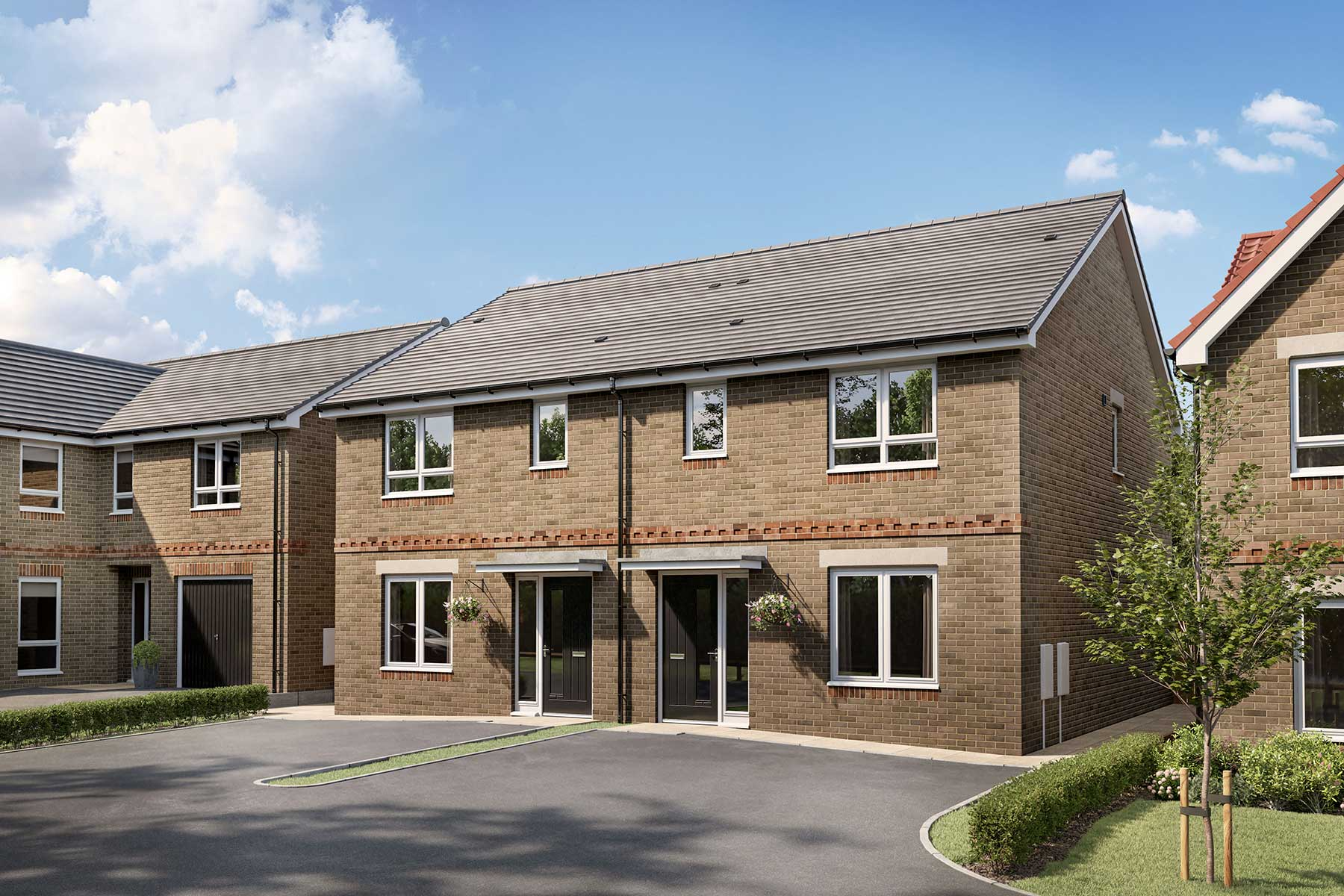 3 bedroom semi-detached with open plan kitchen - Image 1