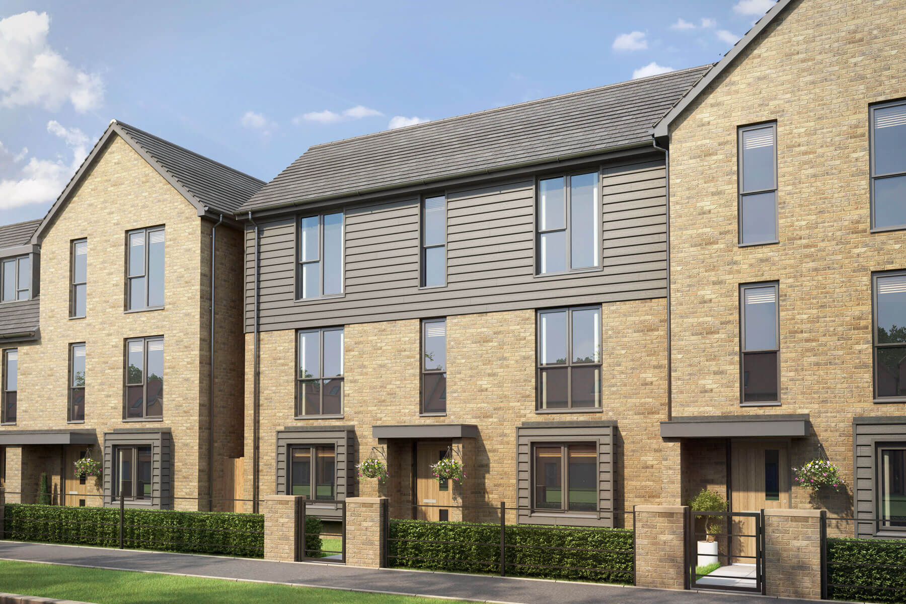 4 bedroom semi-detached with side by side parking spaces - Image 1