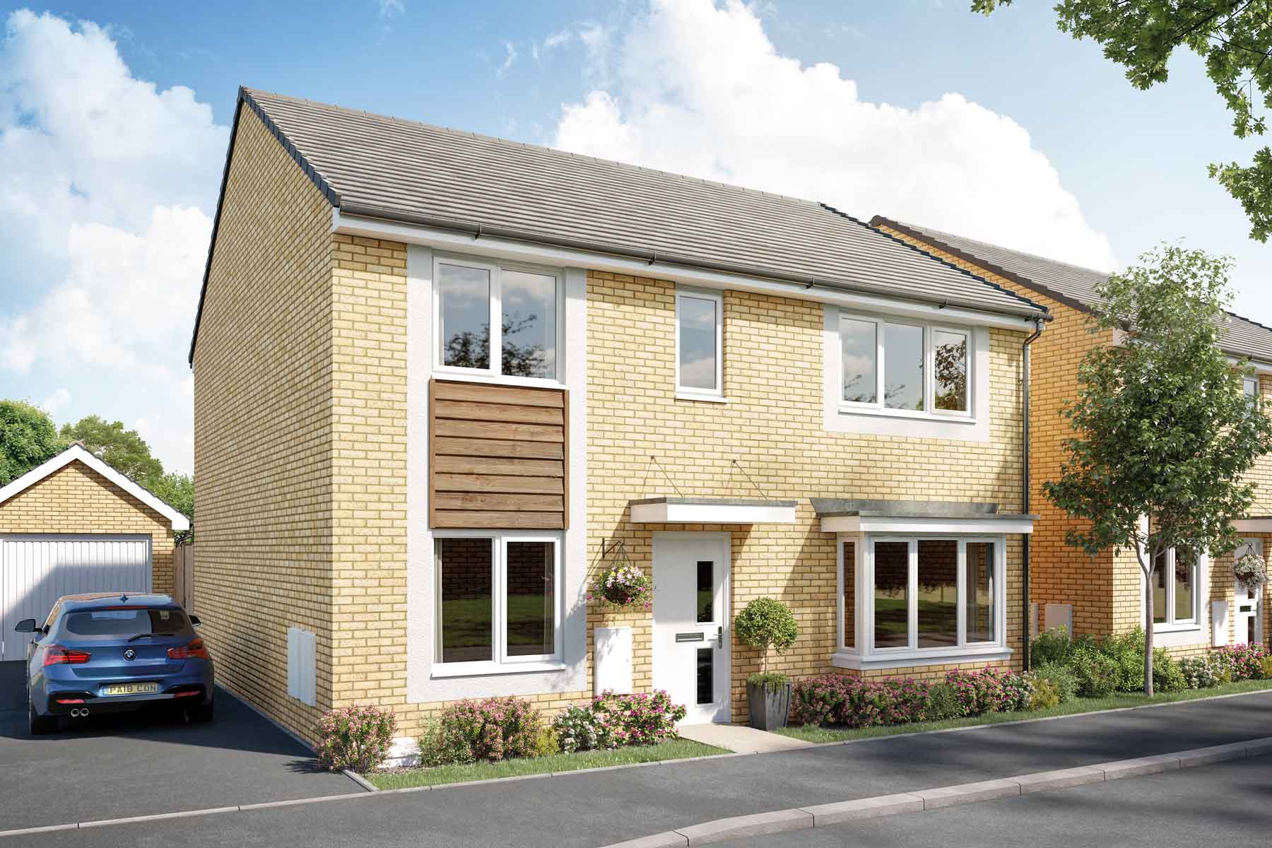 4 bedroom detached with double length driveway - Image 1