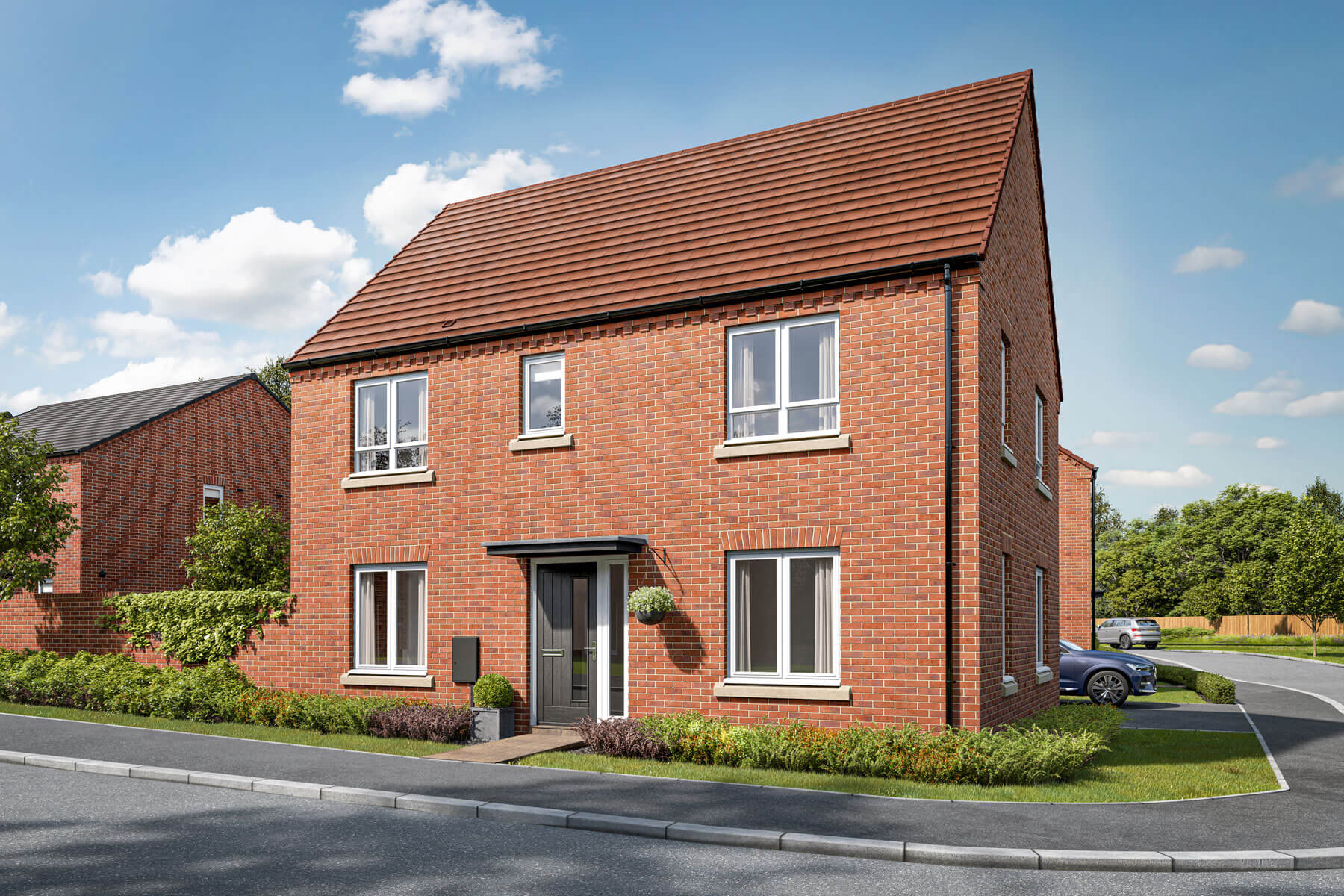 4 bedroom detached with PV panels - Image 1