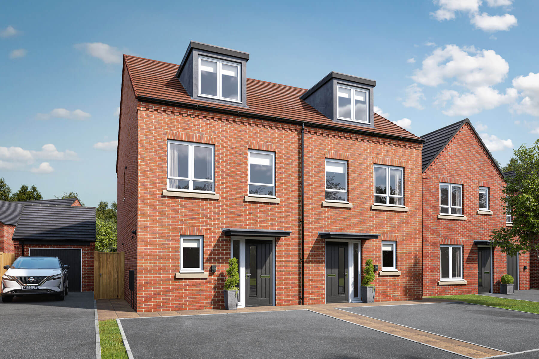 3 bedroom semi-detached with open plan living - Image 1