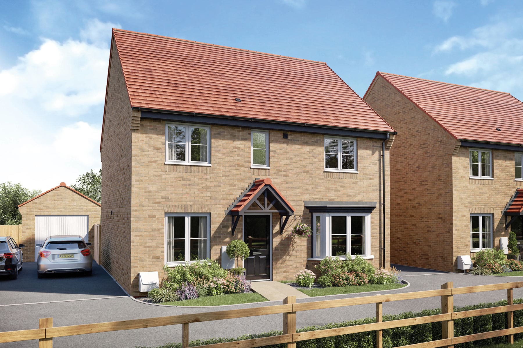 4 bedroom detached with 2 parking spaces - Image 1