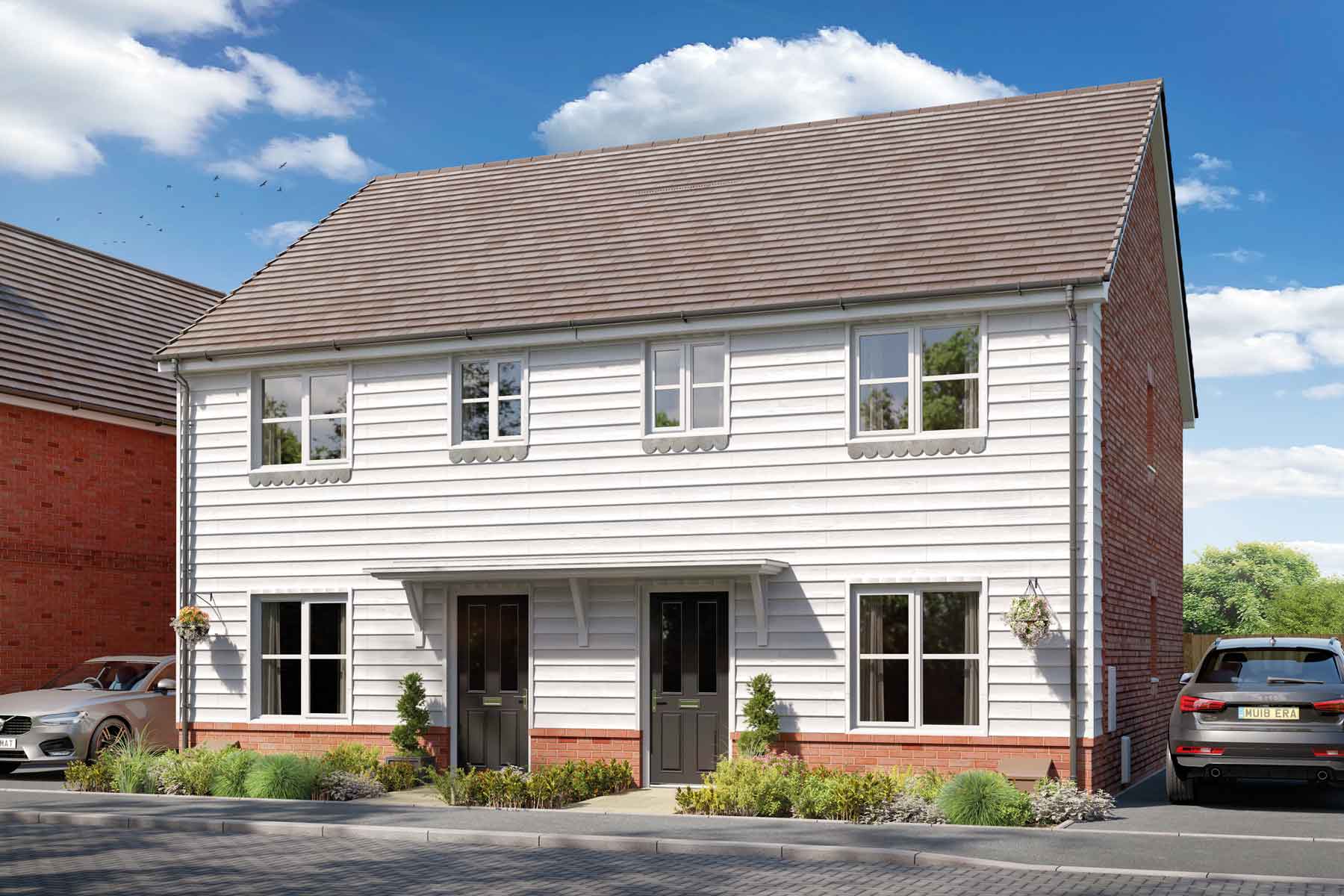 2 bedroom semi-detached with driveway parking for two cars - Image 1
