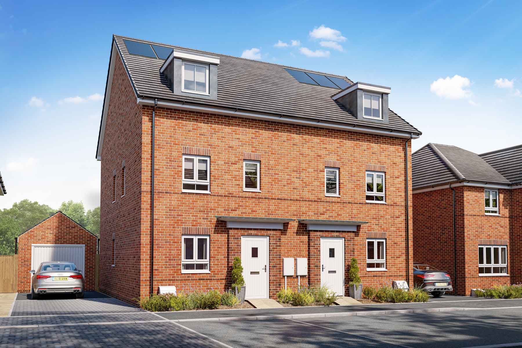 4 bedroom semi-detached with west facing garden - Image 1