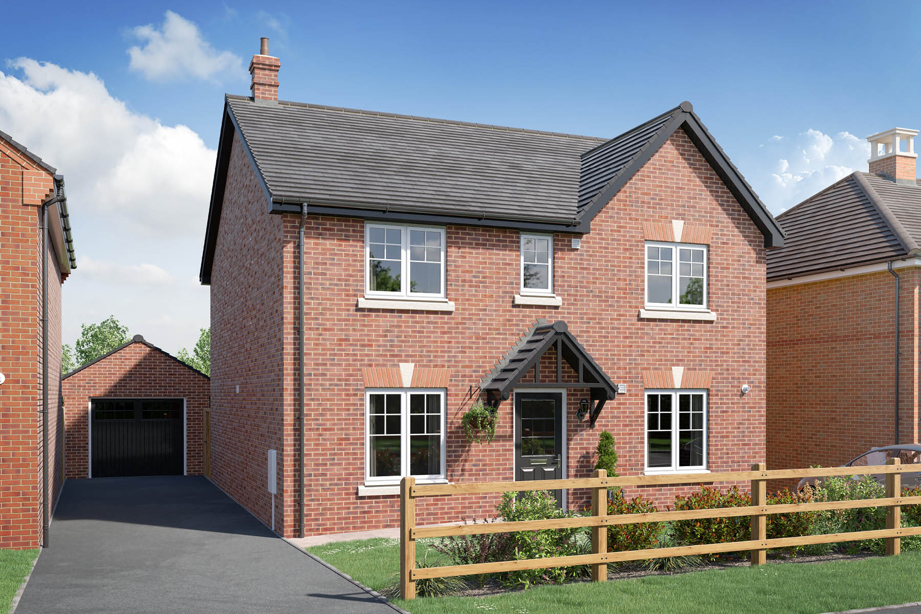 4 bedroom detached with show home available to view - Image 1