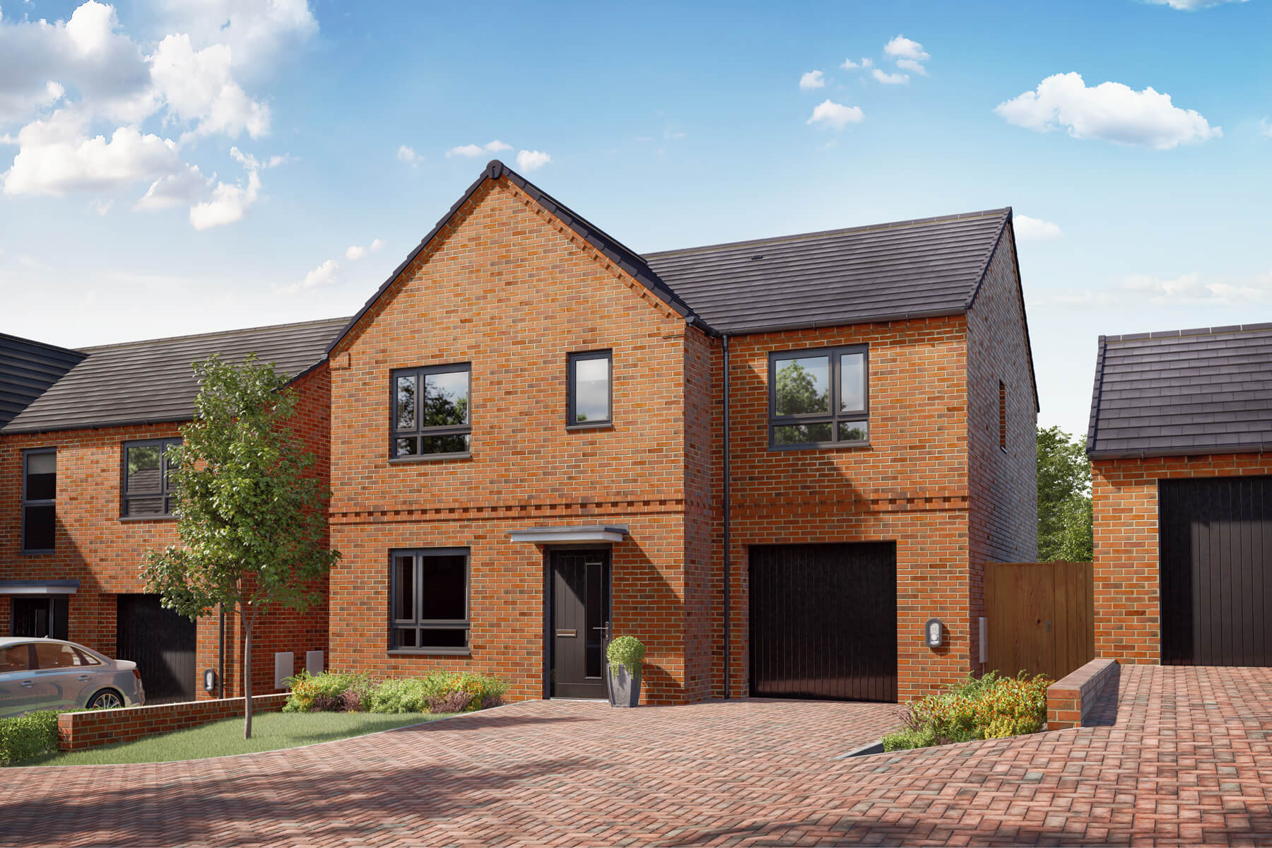 4 bedroom detached with south-east facing garden - Image 1