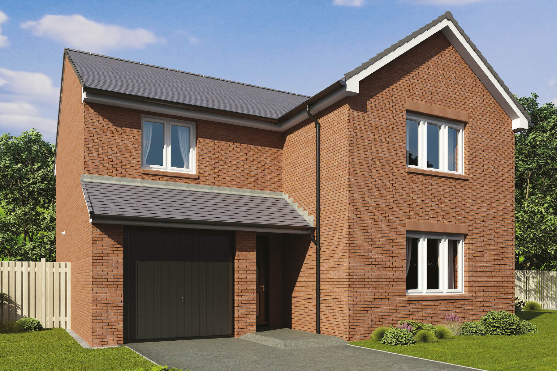 4 bedroom detached with an integrated garage - Image 1