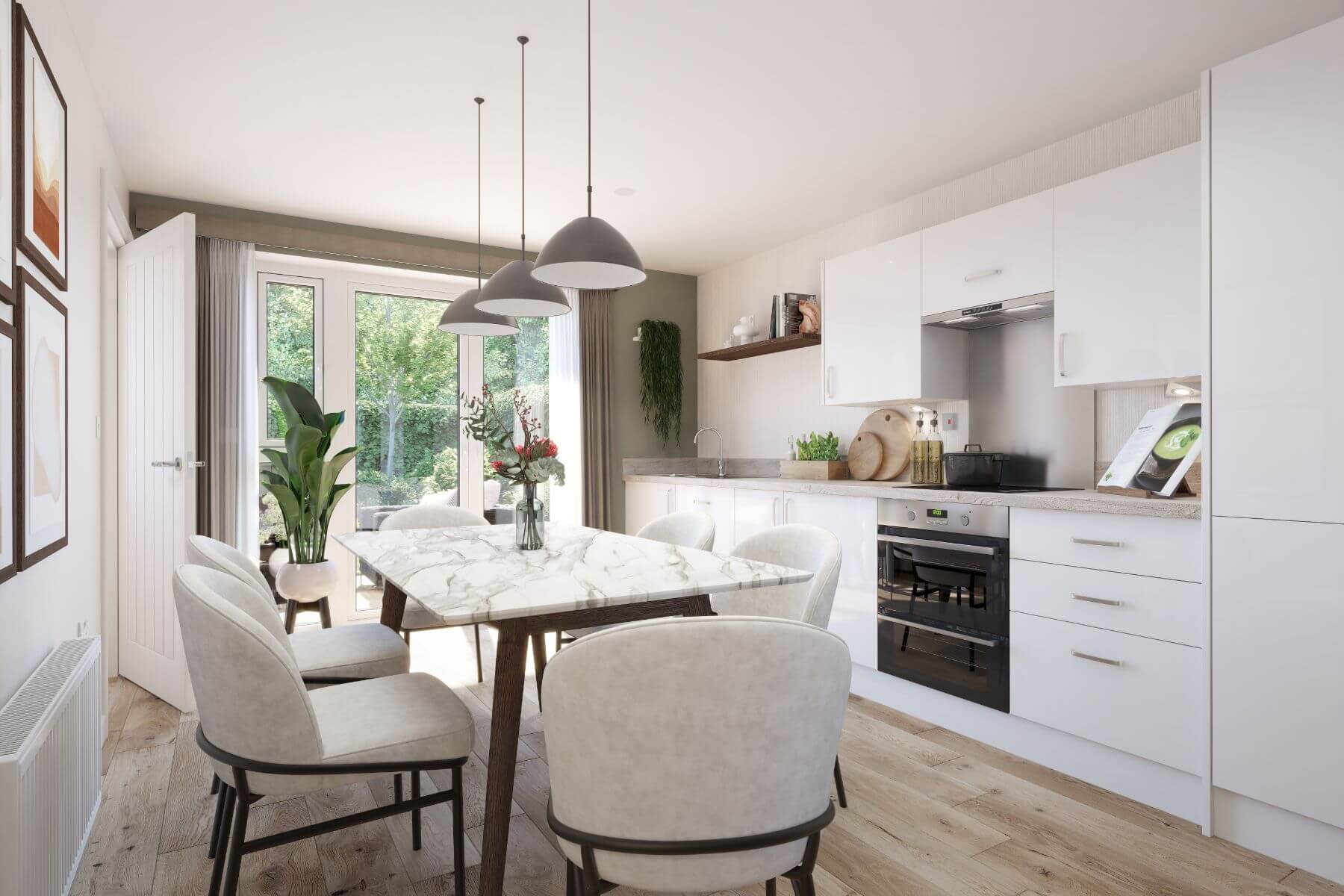 3 bedroom semi-detached with south east facing garden - Image 1