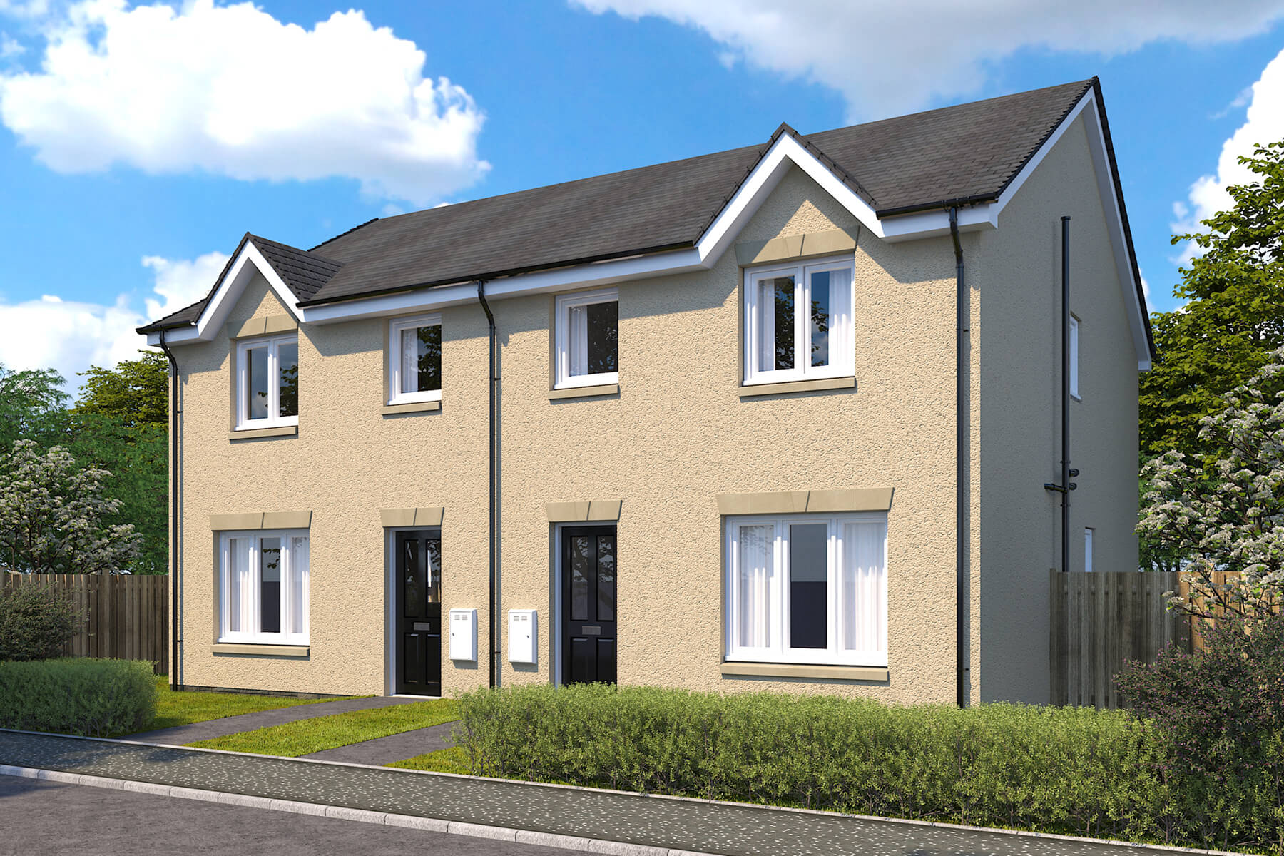 3 bedroom end terrace with south facing back garden - Image 1