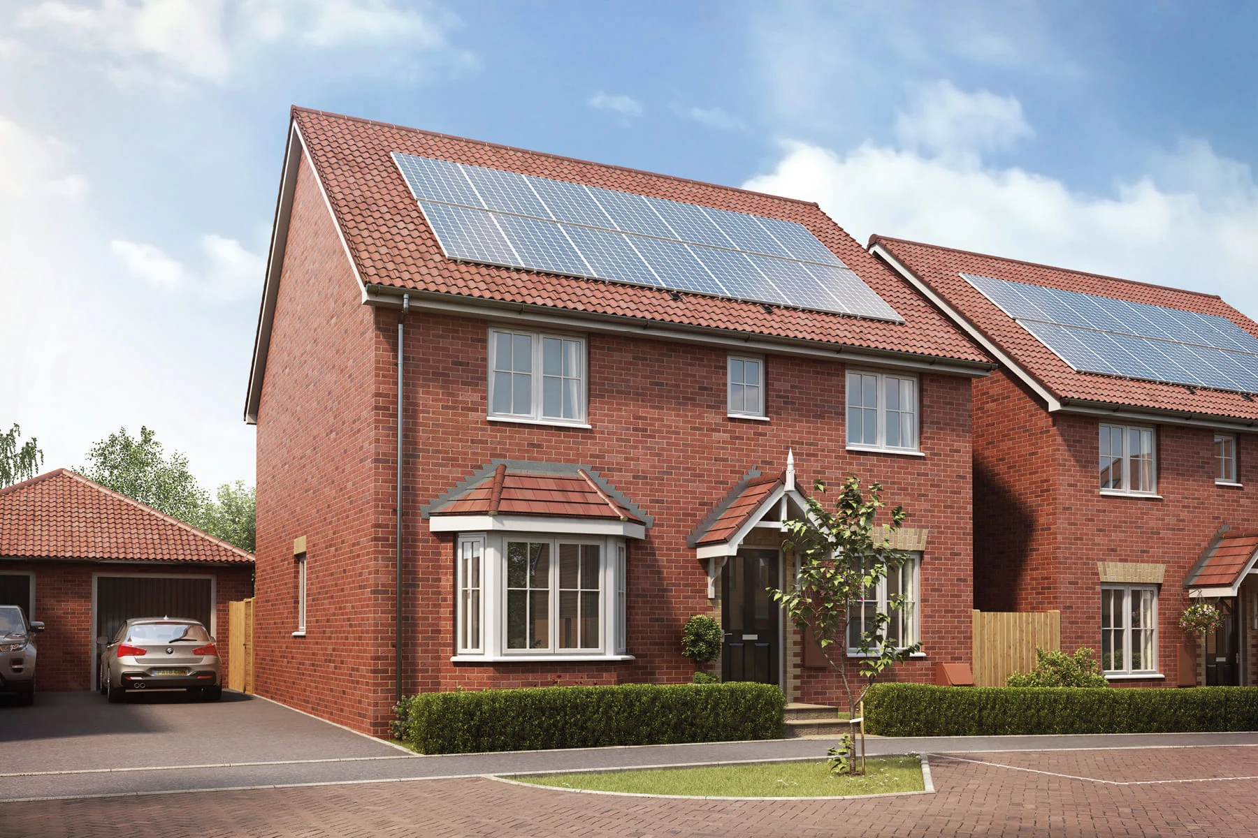 4 bedroom detached with EV charging - Image 1