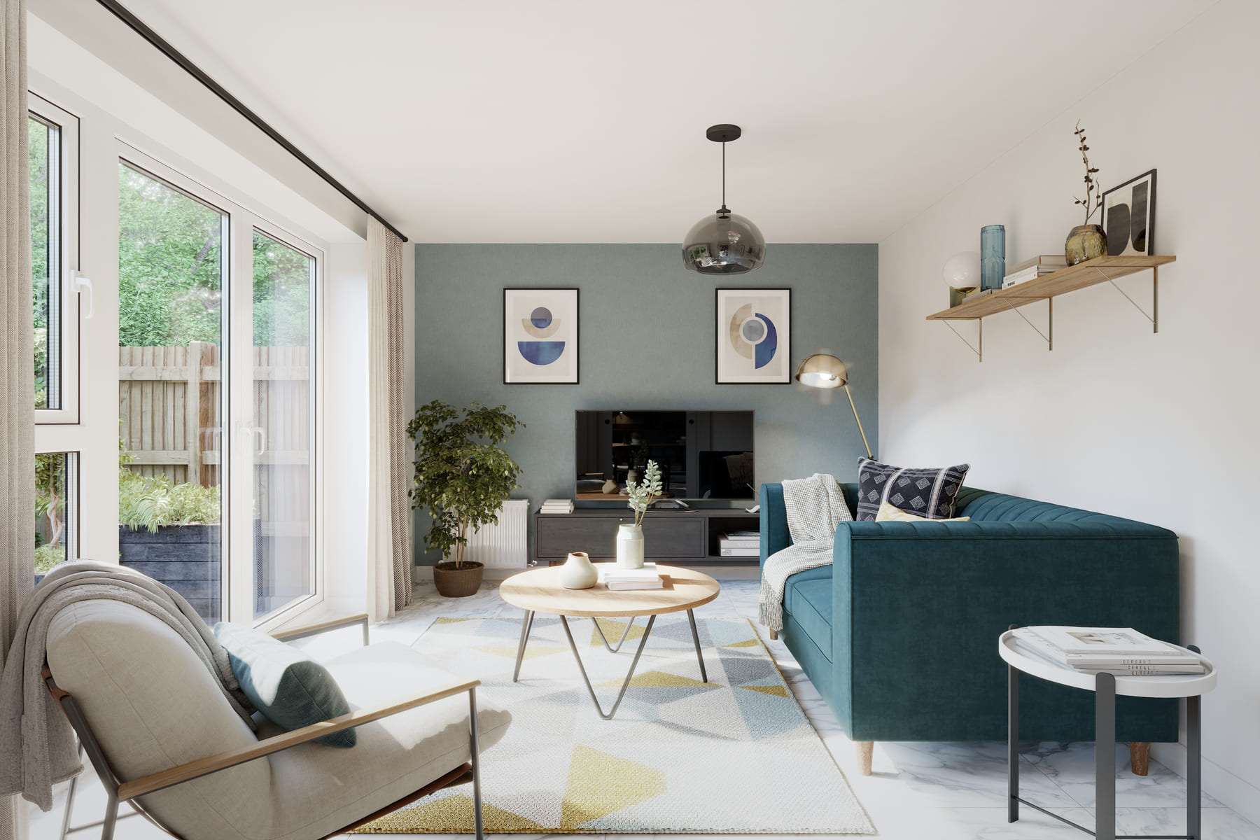 4 bedroom detached with detached garage - Image 1
