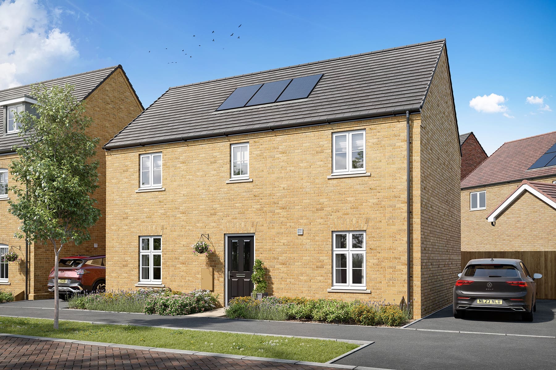 4 bedroom detached with a garage & driveway - Image 1