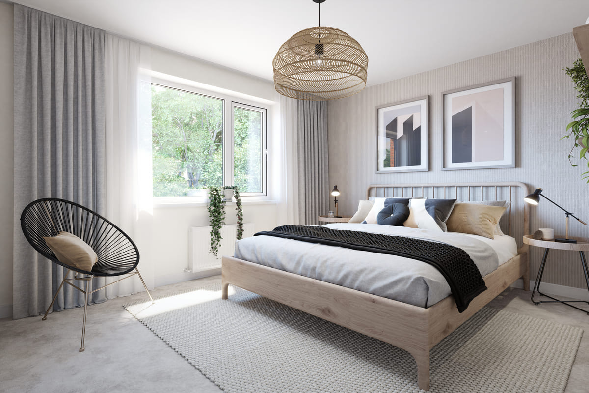 4 bedroom detached with a single garage & 2 parking spaces - Image 1