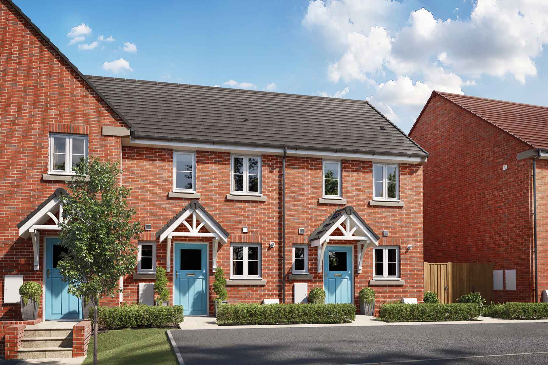 2 bedroom mid terrace with parking - Image 1