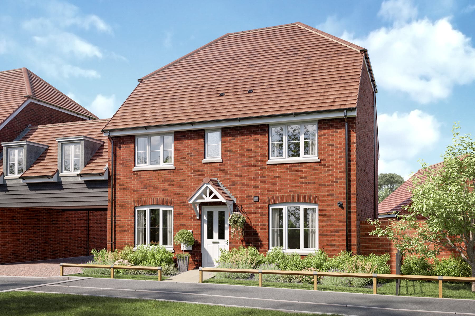 4 bedroom detached with driveway for two cars and EV charging - Image 1