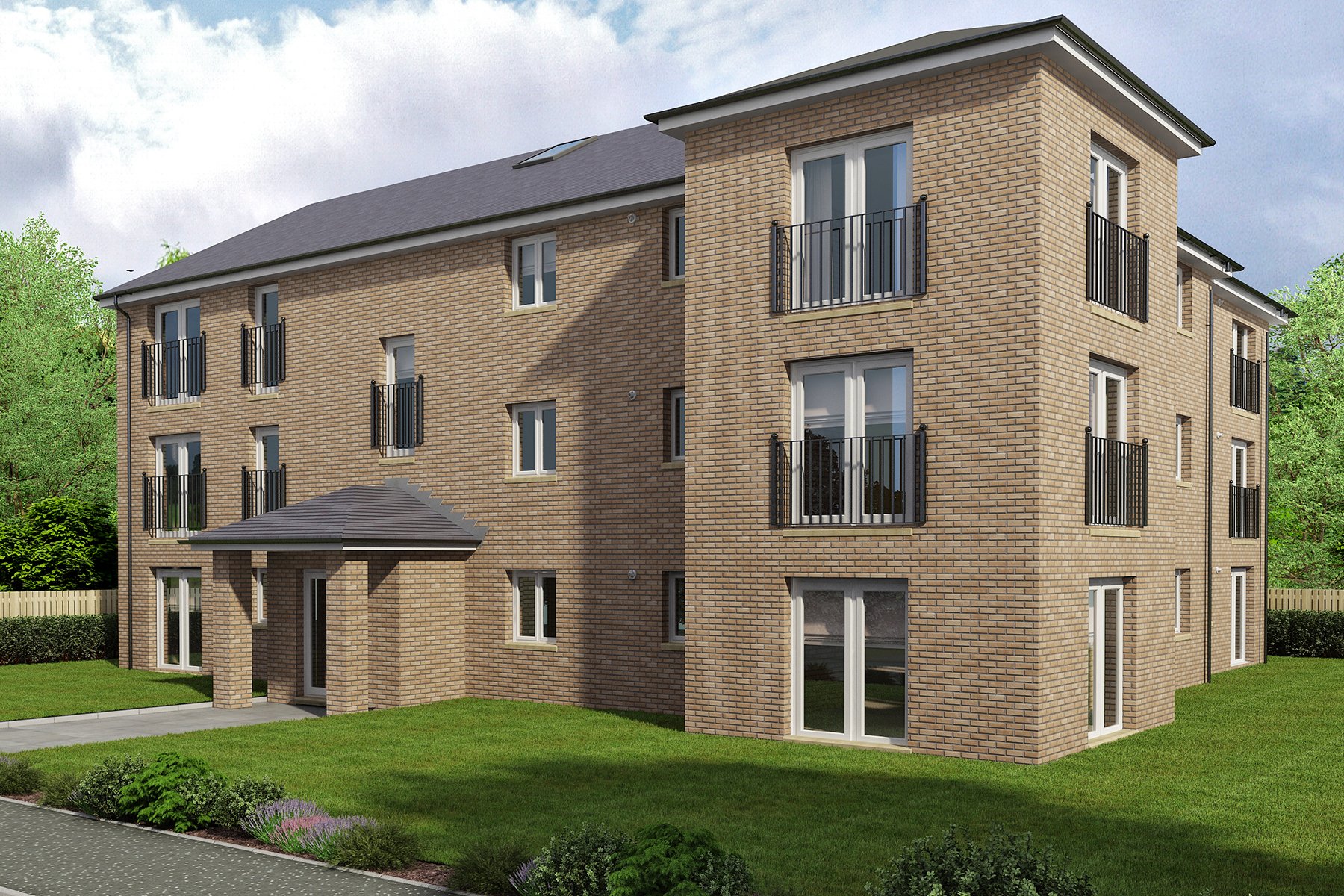 2 bedroom apartment with Juliet balcony - Image 1
