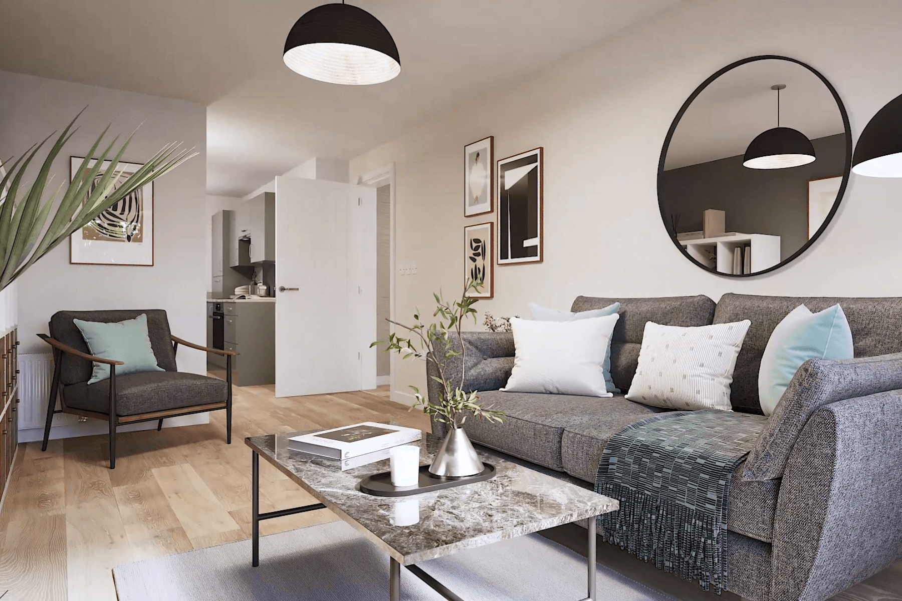 2 bedroom apartment with en suite to bedroom 1 - Image 1
