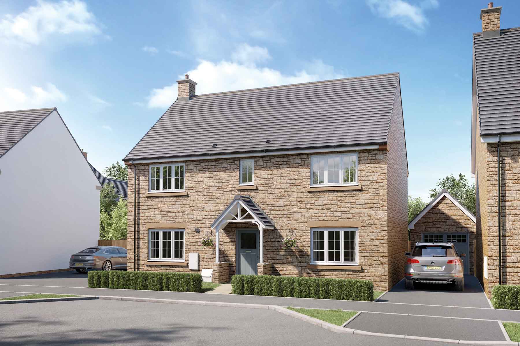 4 bedroom detached with south facing garden - Image 1