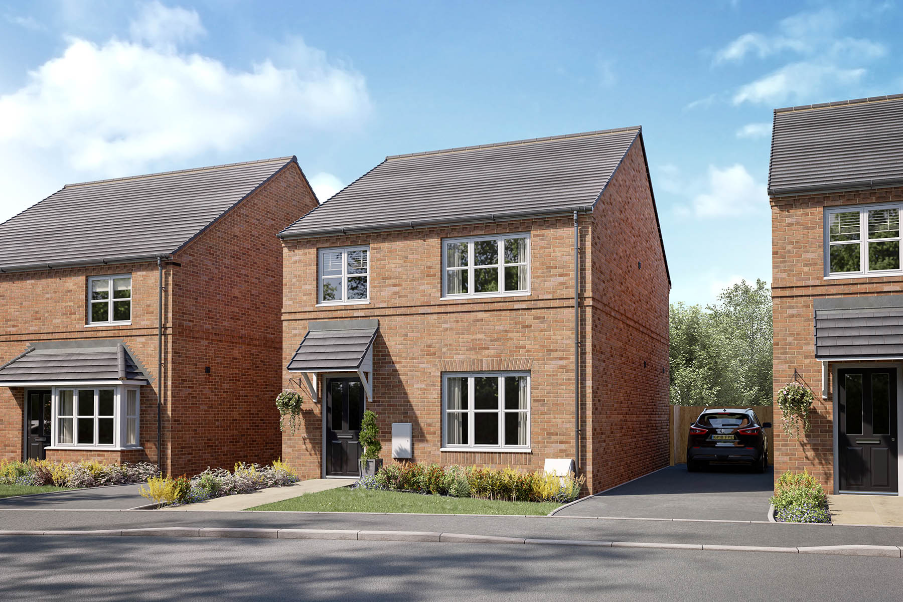 4 bedroom detached with 3 parking spaces - Image 1