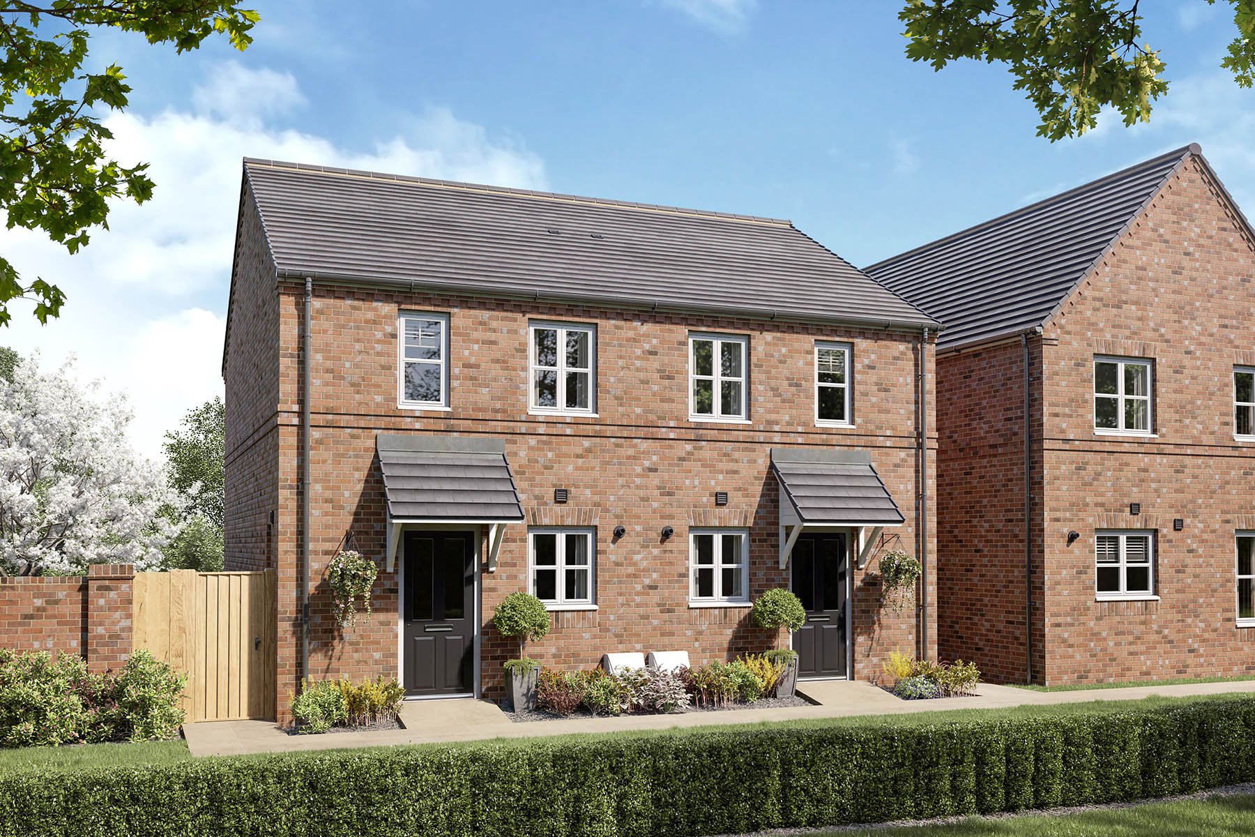 2 bedroom semi-detached within a cul-de-sac - Image 1