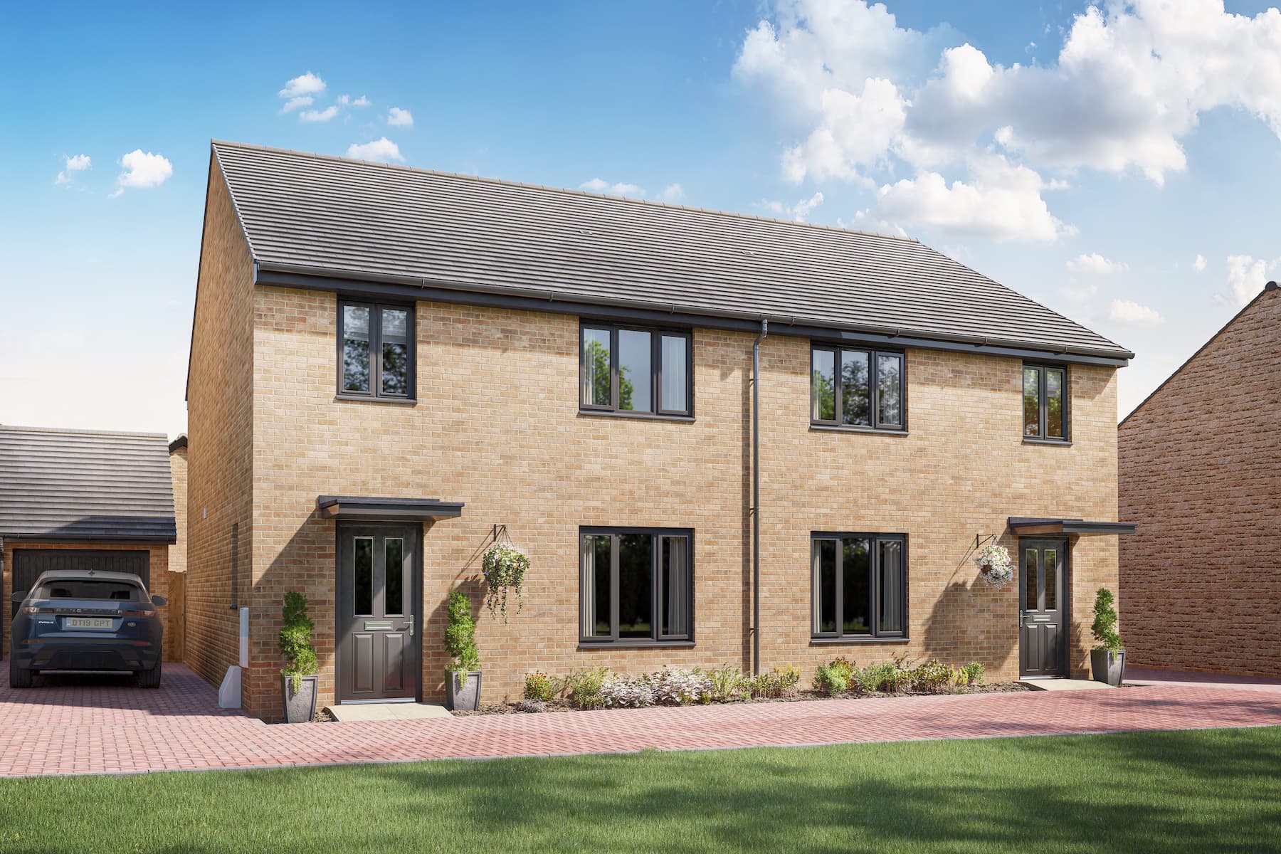 4 bedroom semi-detached with solar panels - Image 1